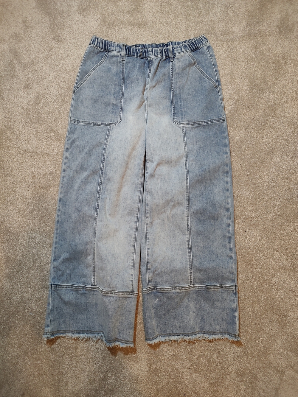 Light Wash Wide Leg Women's Jeans